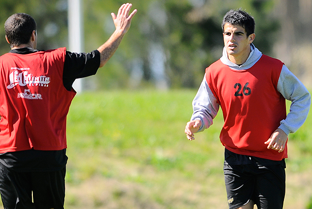 Andrés Aparicio junto a Joaquín Aguirre, que ingresó en el equipo de Raúl Moller. 