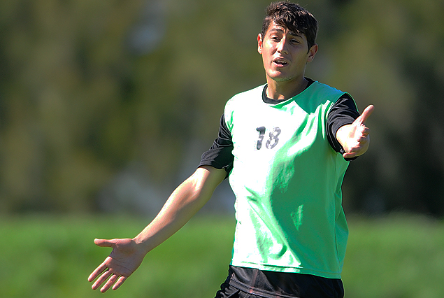 Pablo Lima a la cancha en El Tanque Sisley.