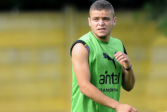 Jonathan Rodríguez se reintegró a los entrenamientos en Los Aromos. 