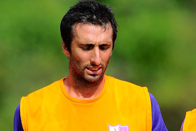 Ignacio Pallas será titular el sábado, pero jugará con una mascara protectora en su rostro. 