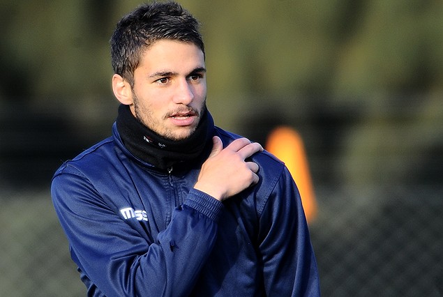 Felipe Rodríguez en el equipo violeta. 