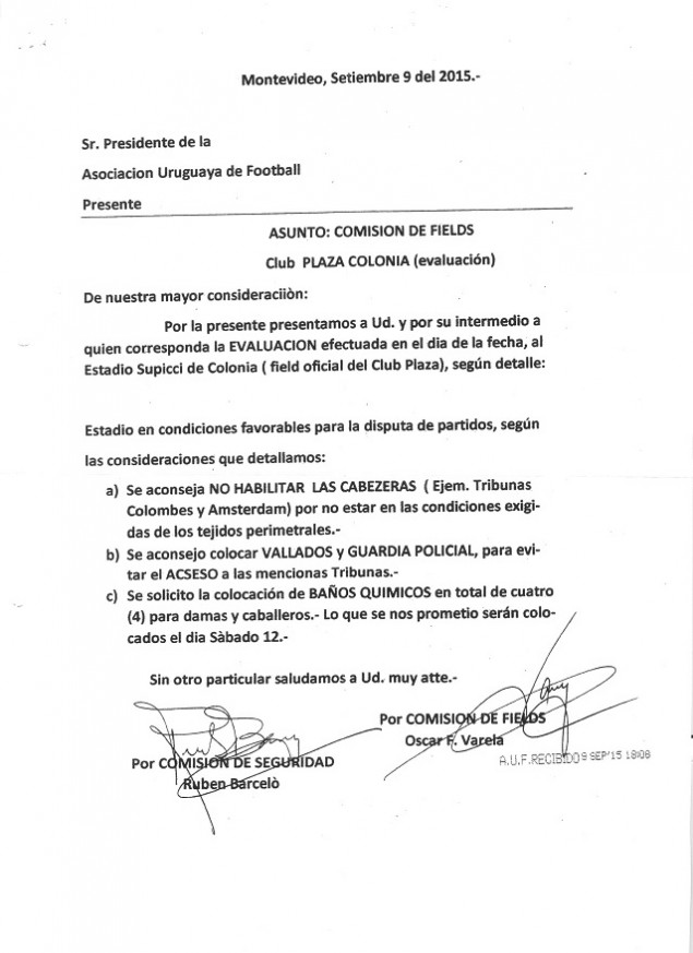 DOCUMENTO EXCLUSIVO