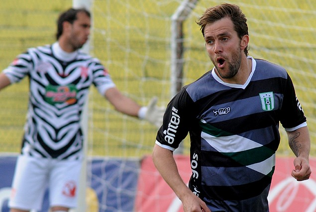 Ignacio Ithurralde anotó el primer gol de Racing. 