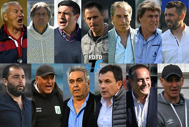 Quiénes son los 16 entrenadores de la Primera División de Uruguay